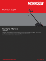 Morrison Electric Edger Owner's manual