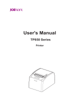 Jolimark TP850 Series User manual