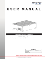 EMBRON Hatteland Display HT B22G Series User manual