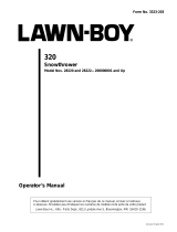 Lawn-Boy 320 User manual