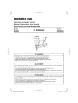 Metabo HPT N3804A5 User manual