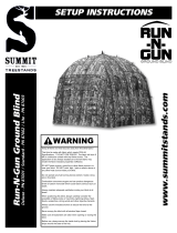 Summit Treestands Run-N-Gun Ground Blind Setup Instructions