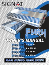 Signat Furu 1200 Owner's manual