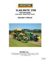 KESMAC SLAB-MATIC 2700 User manual