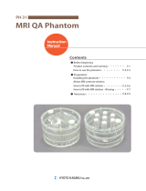 Kyoto Kagaku MRI QA Phantom PH-31 User manual