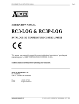 Almex RC3P-LOG User manual