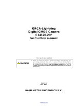 Hamamatsu Photonics ORCA-Lighting C14120-20P User manual