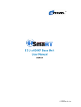 Cervis SmaRT EBU-2H24XF-EXT-AV4-AO2 User manual