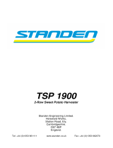 Standen TSP 1900 Operator's Handbook Manual