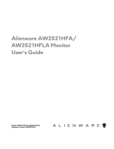 Alienware AW2521HFA User guide