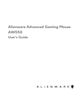 Alienware AW558 Advanced Gaming Mouse User guide