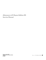 Alienware m15 Ryzen Edition R5 User manual