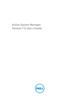 Dell Active System Manager Release 7.5 User guide
