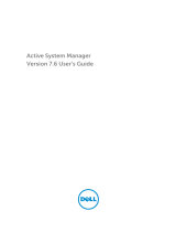 Dell Active System Manager Release 7.6 Owner's manual