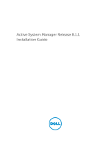 Dell Active System Manager Release 8.1.1 Quick start guide