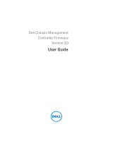 Dell Chassis Management Controller Version 3.0 User guide