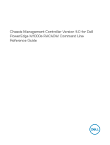 Dell Chassis Management Controller Version 5.0 For PowerEdge M1000E Reference guide