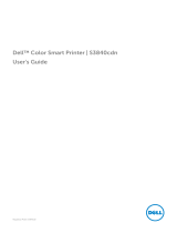 Dell Color Smart Printer S3840cdn User guide