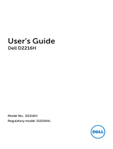 Dell D2216H User guide