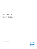 Dell D3217H User guide