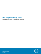 Dell Edge Gateway 3000 Series User guide