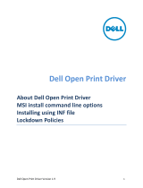 Dell Open Print Driver Owner's manual