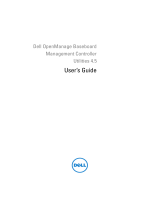 Dell OpenManage Baseboard Management Controller Version 4.4 User guide