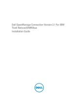 Dell OpenManage Connection Version 2.1 For IBM Tivoli Netcool/OMNIbus User guide
