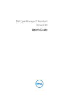 Dell OpenManage IT Assistant Version 8.9.1 Owner's manual