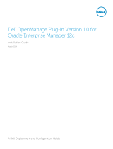 Dell OpenManage Plug-in Version 1.0 for Oracle Enterprise Manager 12c Owner's manual
