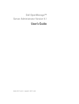 Dell OpenManage Server Administrator Version 5.1 User guide