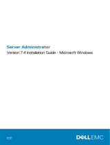 Dell OpenManage Server Administrator Version 7.4 Owner's manual