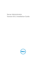 Dell OpenManage Software 8.0.1 Owner's manual