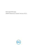 Dell OpenManage Server Administrator Version 8.0.1 Owner's manual