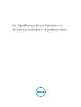Dell OpenManage Server Administrator Version 8.1 User guide