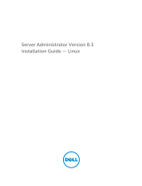 Dell OpenManage Server Administrator Version 8.3 User guide