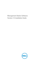 Dell OpenManage Software 7.2 User guide
