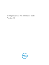 Dell OpenManage Software 7.2 Reference guide