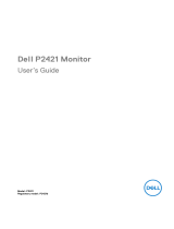 Dell P2421 User guide