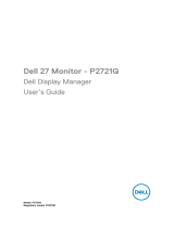 Dell P2721Q 27 4K USB-C Monitor User guide