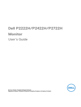 Dell P2422H User guide