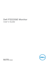 Dell P3222QE User guide