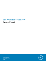 Dell Precision Tower 7810 Owner's manual