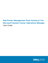 Dell Printer Management Pack Version 6.1 for Microsoft System Center Operations Manager User guide