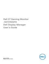 Dell 27″ Gaming Monitor S2721DGF User guide