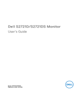 Dell S2721D User guide
