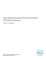 Dell S2721NX User manual