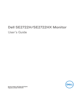 Dell SE2722HX User guide