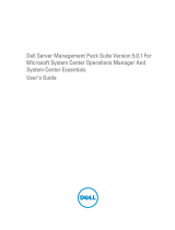 Dell Server Management Pack Suite Version 5.0.1 for Microsoft System Center Operations Manager User guide