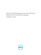 Dell Server Pro Management Pack 3.0 for Microsoft System Center Virtual Machine Manager Owner's manual